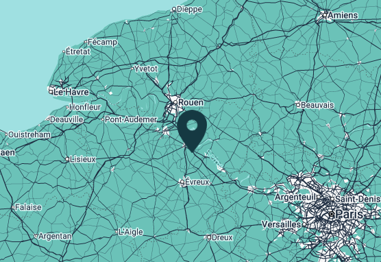 Carte TRD Taxi | Normandie et Ile-de-France