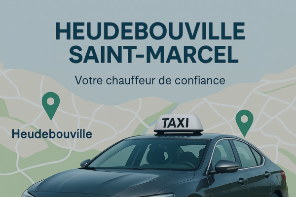 TRD Taxi, secteur d'intervention, Heudebouville et Saint-Marcel